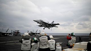 US warships are sent to the Korean peninsula