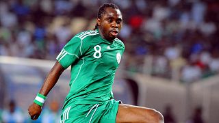Football: Nigeria's Peter Utaka scores as Kyoto Sanga beats Urawa Red Diamonds