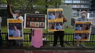 Protest in Tokyo as Japanese journalist detained in Myanmar
