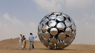 "Forever is Now" exhibits 'art for everyone' at Giza necropolis