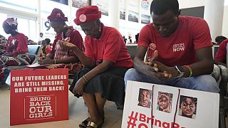 A Nigerian schoolgirl abducted by extremists 10 years ago is rescued pregnant, with 3 kids
