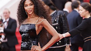 London exhibition celebrates supermodel Naomi Campbell's career