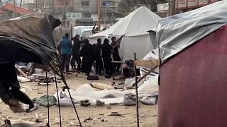 Displaced Gazans face new hardships as storms destroy their temporary shelters