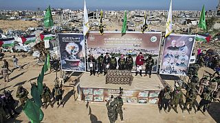 Hostages released in ceasefire exchange