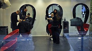 A 108-year-old Japanese woman crowned the world's oldest barber