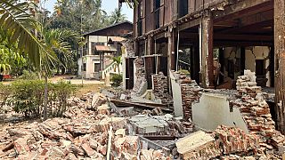 Hundreds feared dead after powerful earthquake hits Myanmar