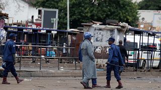 Zimbabwe charges dozens for taking part in protests against President