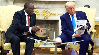 South Africans react after trump confronts Ramaphosa with baseless claims on white farmers